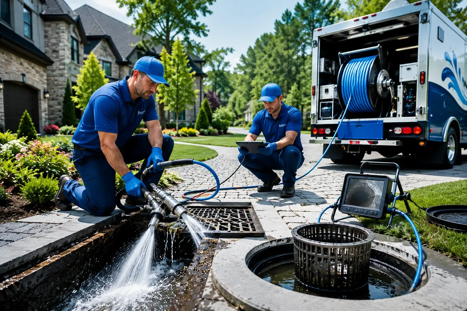 Local outdoor drain cleaning professionals in New Haven, IL